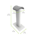 Kanto H2 Large Headphone Stand White White