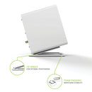 Kanto S2 Small Desktop Speaker Stands White White