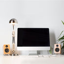 Kanto S2 Small Desktop Speaker Stands White White