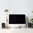 Kanto S2 Small Desktop Speaker Stands White White