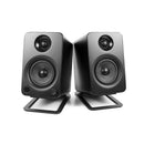 Kanto S4 Medium Desktop Speaker Stands Black Black