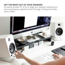 Kanto S4 Medium Desktop Speaker Stands White White