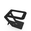 Kanto SE6 Large Elevated Desktop Speaker Stands Black Black