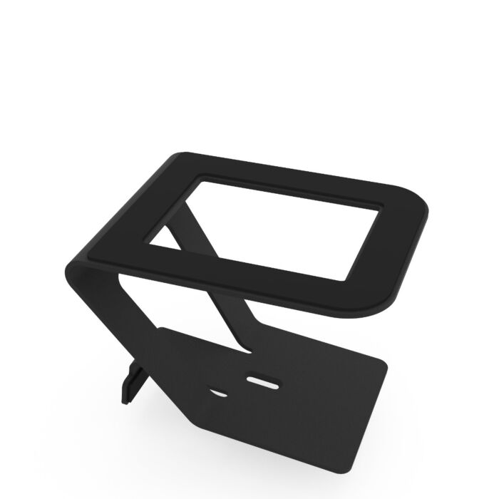 Kanto SE6 Large Elevated Desktop Speaker Stands Black Black