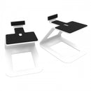 Kanto SE6 Large Elevated Desktop Speaker Stands White White