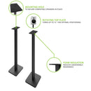 Kanto SP32 Speaker Stands Black Black