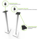 Kanto SP32 Speaker Stands White White