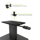 Kanto SP6 Heavy Duty Speaker Stands 6 Inch Black Black