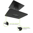 Kanto SP6 Heavy Duty Speaker Stands 6 Inch Black Black