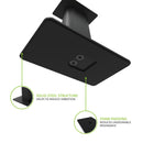 Kanto SP9 Desktop Speaker Stands 9 Inch Black Black