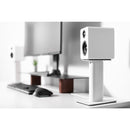 Kanto SP9 Desktop Speaker Stands 9 Inch White White