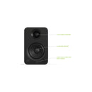 Kanto YU 140W Powered Bookshelf Speakers with Bluetooth Matte Black