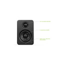 Kanto YU2 Powered Desktop Speakers Matte Black Matte Black