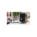 Kanto YU2 Powered Desktop Speakers Matte Black Matte Black