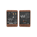 Kanto YU2 Powered Desktop Speakers Walnut Walnut