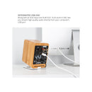 Kanto YU2 Powered Desktop Speakers Walnut Walnut