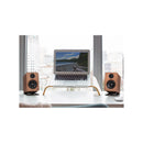 Kanto YU2 Powered Desktop Speakers Walnut Walnut