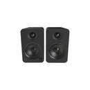 Kanto YU4 Powered Bookshelf Speakers With Bluetooth Matte Black Matte Black
