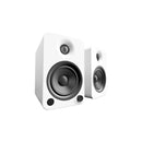 Kanto YU4 Powered Bookshelf Speakers With Bluetooth Matte White Matte White