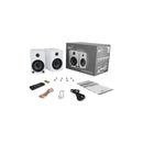 Kanto YU4 Powered Bookshelf Speakers With Bluetooth Matte White Matte White