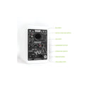 Kanto YU4 Powered Bookshelf Speakers With Bluetooth Matte White Matte White