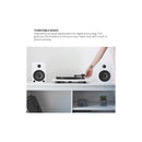 Kanto YU4 Powered Bookshelf Speakers With Bluetooth Matte White Matte White