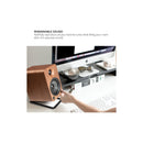 Kanto YU4 Powered Bookshelf Speakers With Bluetooth Walnut Walnut