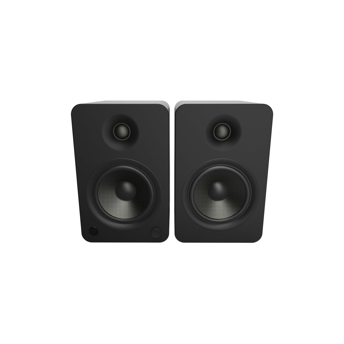 Kanto YU6 Powered Bookshelf Speakers With Bluetooth Matte Black Matte Black