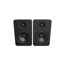 Kanto YU6 Powered Bookshelf Speakers With Bluetooth Matte Black Matte Black
