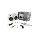 Kanto YU6 Powered Bookshelf Speakers With Bluetooth Matte White Matte White