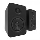 Kanto YUP4 Passive 4 inch Bookshelf Speakers Matte Black Matte Black