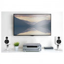 Kanto YUP4 Passive 4 inch Bookshelf Speakers Matte White Matte White