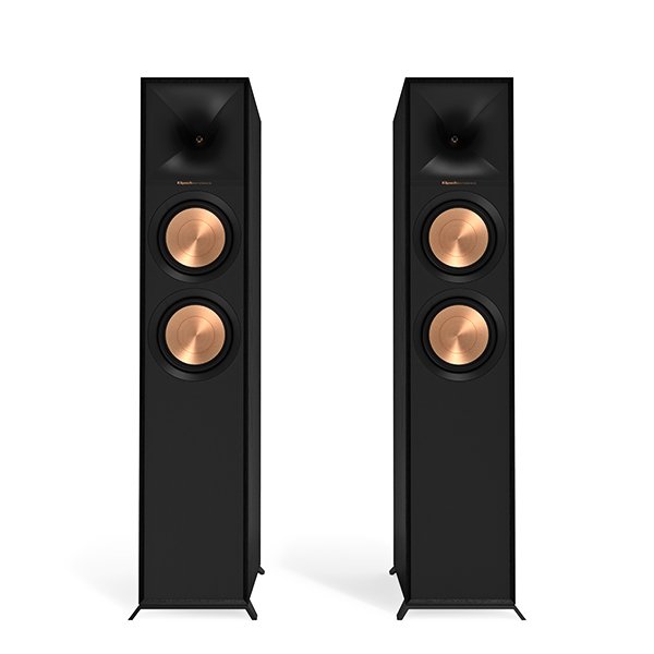 Klipsch R 605FA Floorstanding Speakers Next Generation Black Black