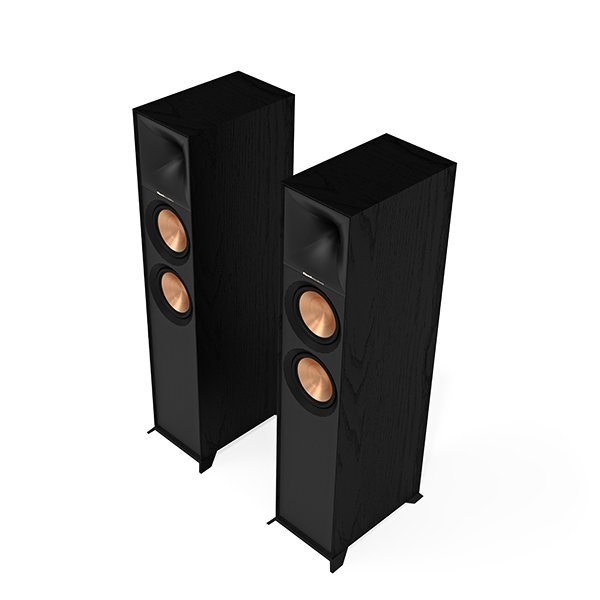 Klipsch Reference R 600F Floorstanding Speakers Next Generation Black 2022 Black
