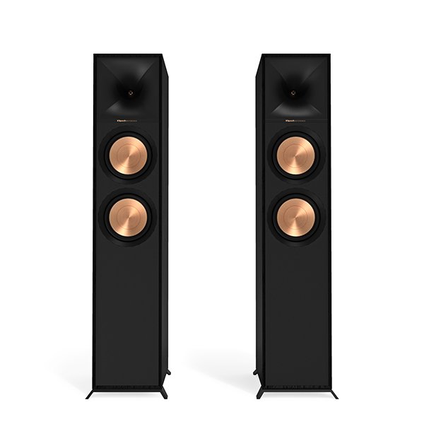 Klipsch Reference R 600F Floorstanding Speakers Next Generation Black 2022 Black