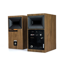 Klipsch The Fives Active Bookshelf Speakers Pair In Walnut Walnut