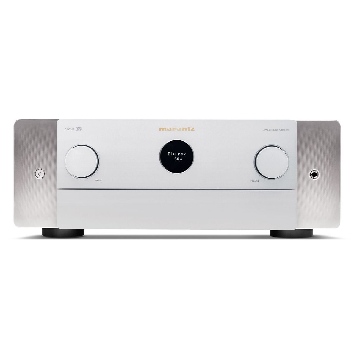 Marantz Cinema 50 Premium 9.4 Channel AV Amplifier 110W 8K and 6 HDMI Inputs Silver Gold Silver