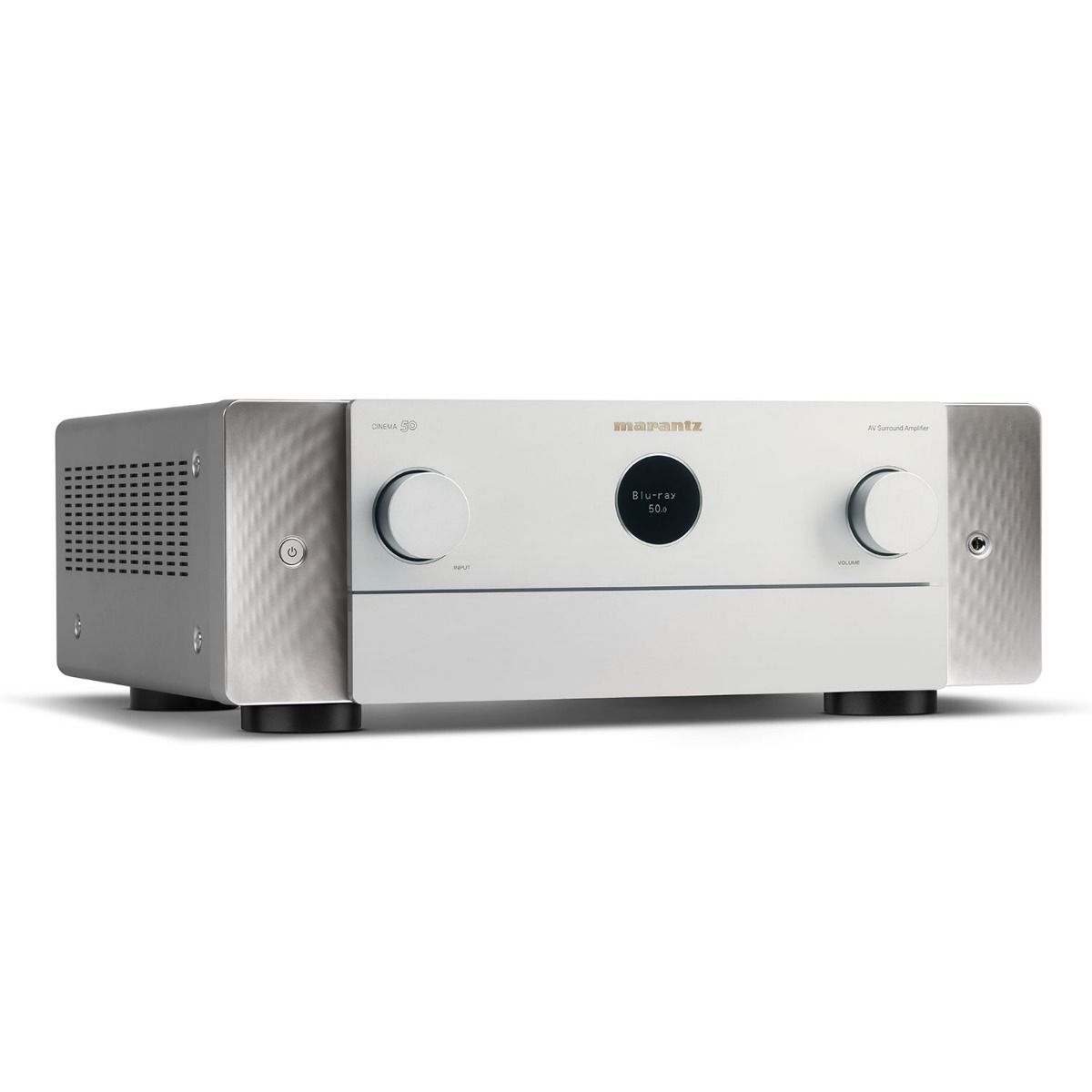 Marantz Cinema 50 Premium 9.4 Channel AV Amplifier 110W 8K and 6 HDMI Inputs Silver Gold Silver