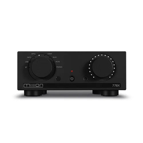 Mission Amplifier Mission 778X Integrated Amplifier with Bluetooth Black - Mission 778XBLACK