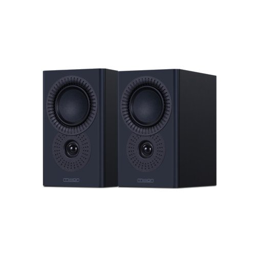 Mission LX-1 MKII Standmount Bookshelf Speakers Black Pair Black
