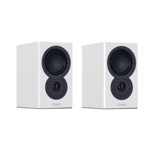 Mission LX-1 MKII Standmount Bookshelf Speakers White Pair White