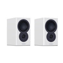 Mission LX-2 MKII Standmount Bookshelf Speakers White Pair White