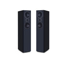 Mission LX-5 MKII Standmount Floorstanding Speakers Black Pair Black