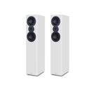 Mission LX-5 MKII Standmount Floorstanding Speakers White Pair White