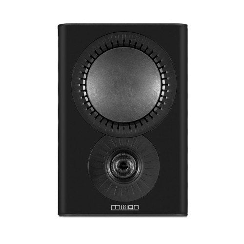 Mission QX1 MKII Standmount Bookshelf Speakers Pair Black Black