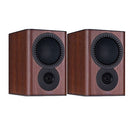 Mission QX1 MKII Standmount Bookshelf Speakers Pair Walnut Walnut