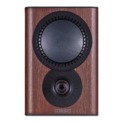 Mission QX2 MKII Standmount Bookshelf Speakers Pair Walnut Walnut