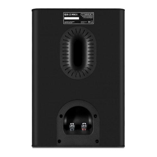 Mission QX2 MKII Standmount Bookshelf Speakers Pair Walnut Walnut