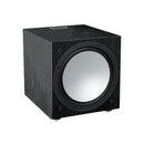 Monitor Audio Apex Speaker Package Black with 4 Apex A10 Bookshelf Speakers and Apex A40 Centre Speaker and Monitor Audio Silver W12 Subwoofer High Gloss Black