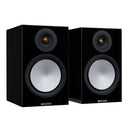 Monitor Audio Silver 100 Bookshelf Speakers Pair 7G Black Gloss Black